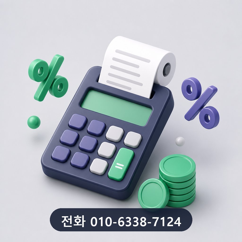 카드 한도 현금화 수수료 안내 이미지 · 문의 010-6338-7124